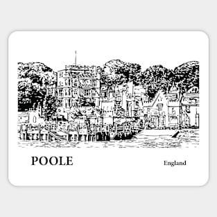 Poole England Sticker